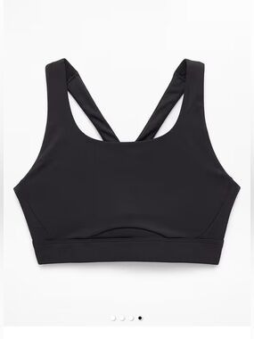 Athleta Interval Sports Bra D-DD S Grey NWOT